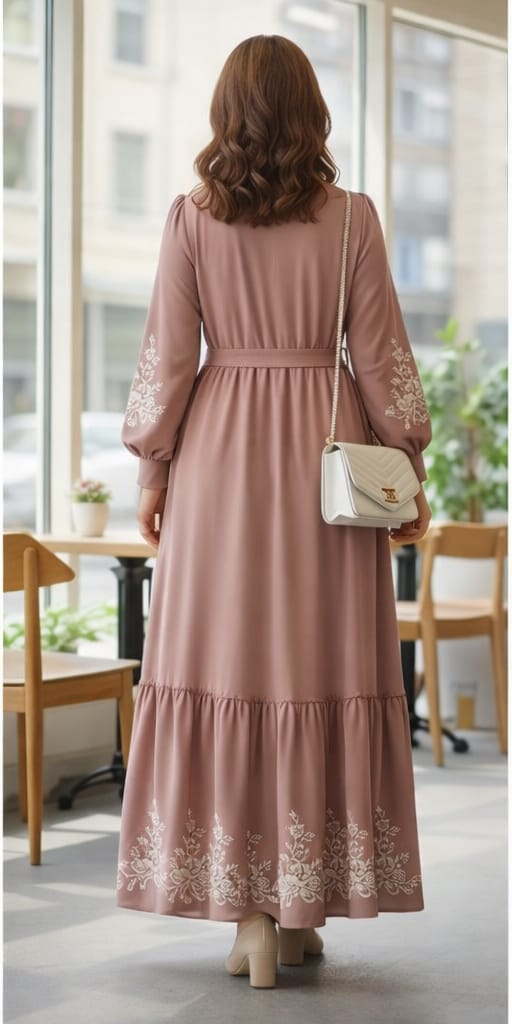 AZME Blush Bloom Everyday Maxi Dress